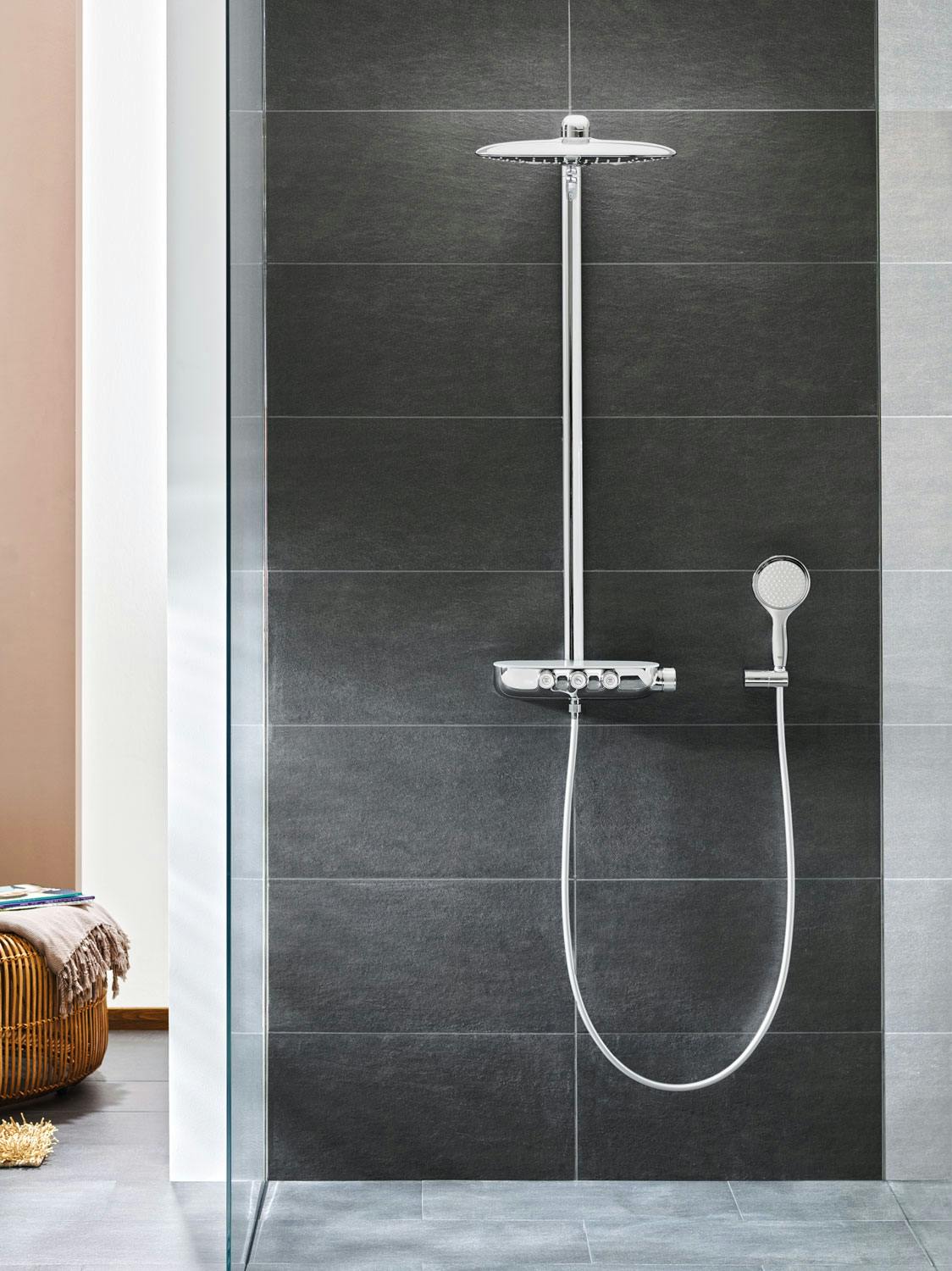 grohe zzh t26250a06 000 01 Enkel og tidløs dusj